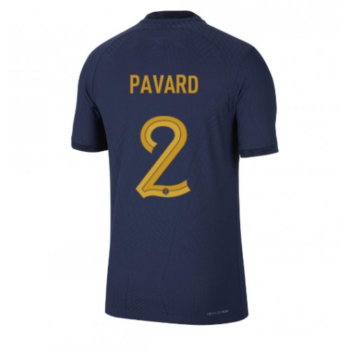France Benjamin Pavard #2 Replica Home Shirt World Cup 2022 Short Sleeve
